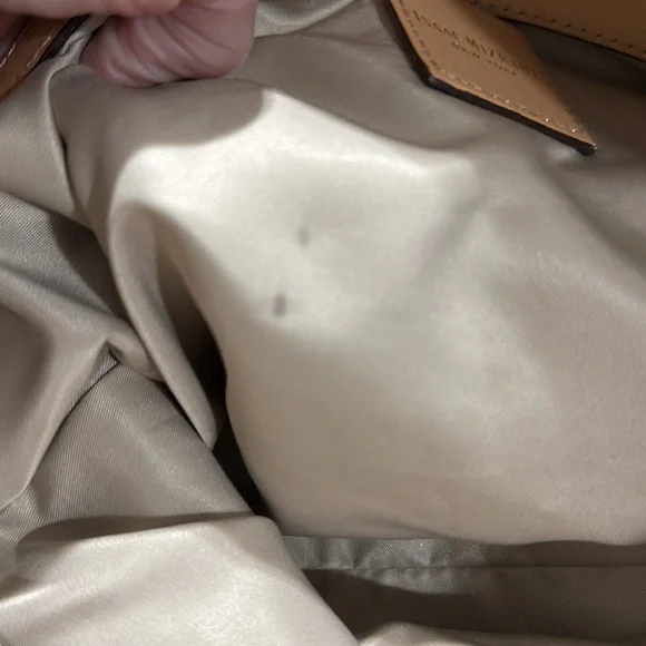 Isaac Mizrahi Blue and Tan Tote Bag - Picture 11 of 11